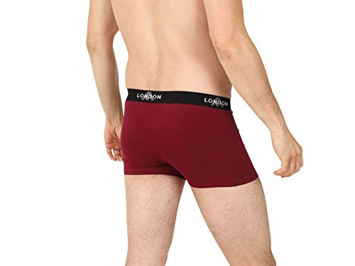 FM London Fitted Boxer, Multicolor (Classic Mix 10), X-Large (Pack de 8) para Hombre