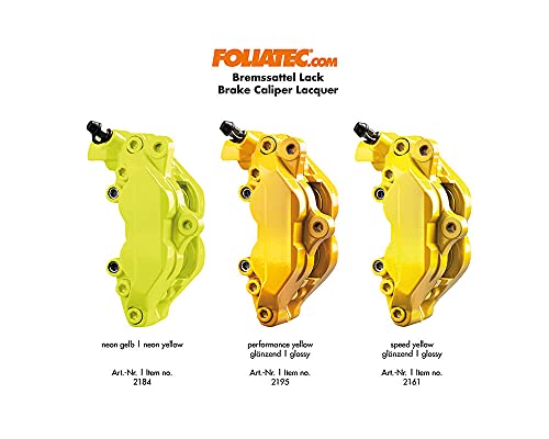 Foliatec 2161 Pintura para Pinza Freno, Amarillo (Speed Yellow)