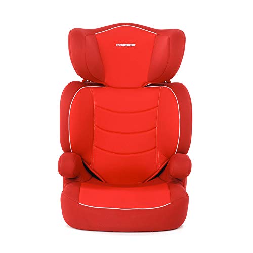 Foppapedretti - Time duoFix Silla de coche grupo 2/3 (15-36 Kg), Red