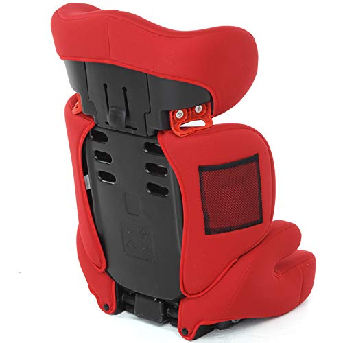 Foppapedretti - Time duoFix Silla de coche grupo 2/3 (15-36 Kg), Red