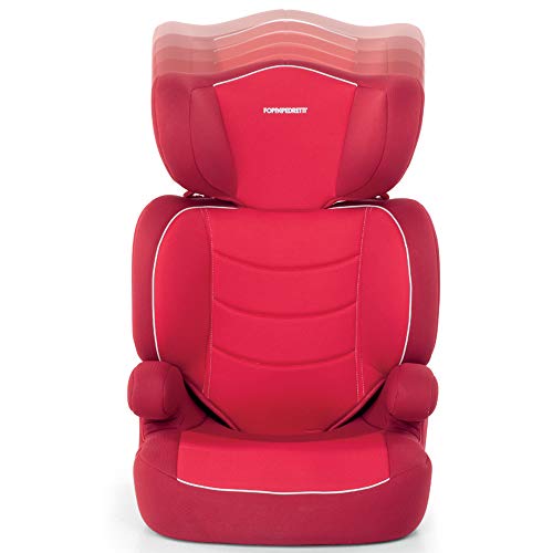 Foppapedretti - Time duoFix Silla de coche grupo 2/3 (15-36 Kg), Red