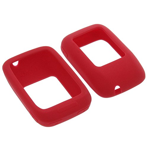 foto-kontor Funda para Polar M450 M460 Protectora Silicona Carcasa protección roja