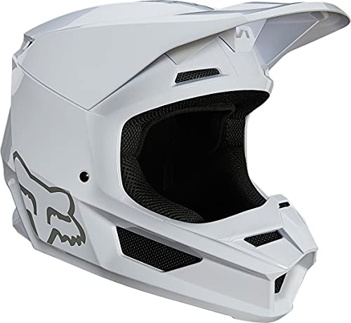 FOX V1 Plaic Casco de motocross blanco L (59/60)