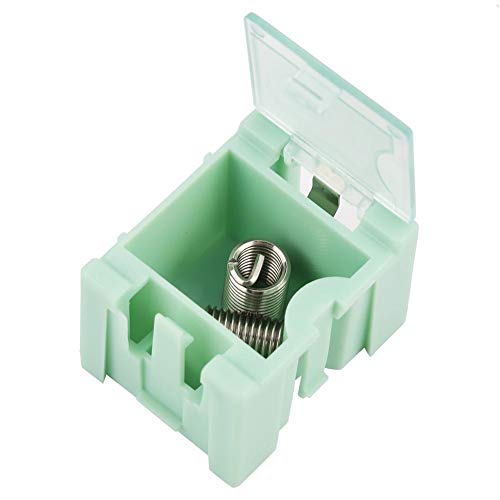 Ftvogue 50Pcs Green Electronic Components Parts Mini Estuche Smt Smd Container Box Con Tapas Transparentes