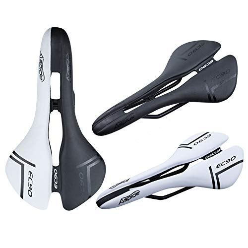 Funda Asiento Bicicletta Da Corsa Uomo Sillin Bicicleta Carretera Suave Sillin Bicicleta Gel For Bicicletas Carretera Bici De Montaña Bicicletas Trek Black+White,Free Size