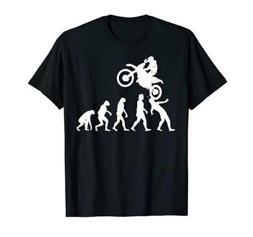 Funny Motorcycle - Motocross Evolution - Dirt Ride Off Camiseta