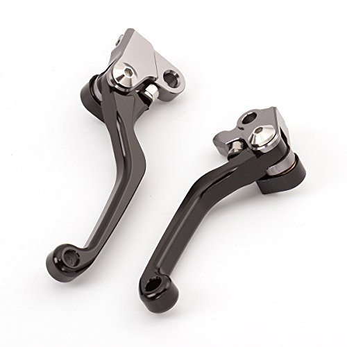 FXCNC CNC Aluminum Dirt Bike Pivot Brake Clutch Levers Compatible with BETA RR 125 250 300 2T 350 390 430 450 480 4T 2013-2020, X-TRAINER 2015-2019