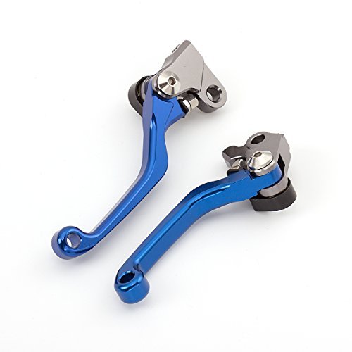 FXCNC CNC Aluminum Dirt Bike Pivot Brake Clutch Levers Compatible with CRF250R CRF 250 R 2007-2021, CRF450R CRF 450 R 2007-2020, CRF450RX CRF 450 RX 2017-2020, CRF250RX 2019-2021