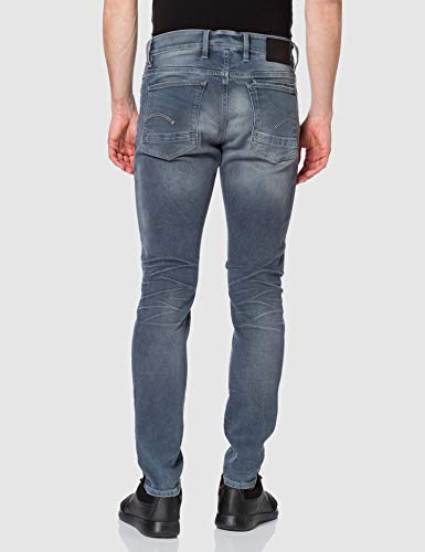 G-STAR RAW Lancet Skinny, Vaqueros, para Hombre, Azul (Worn in Smokey Night B604-c268.), 27W x 32L EU