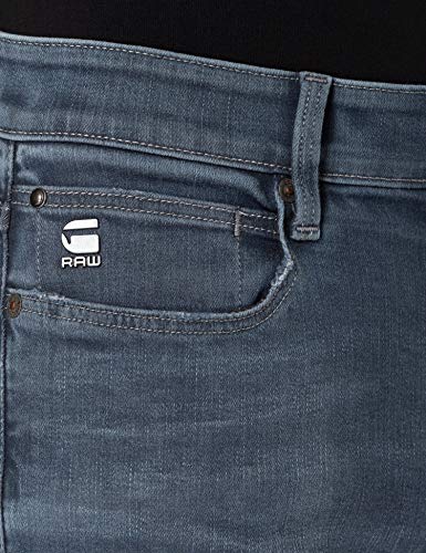 G-STAR RAW Lancet Skinny, Vaqueros, para Hombre, Azul (Worn in Smokey Night B604-c268.), 27W x 32L EU