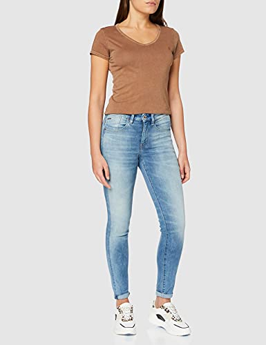 G-STAR RAW Lhana Skinny Jeans, Vintage Beryl Blue C296-c003, 27W / 28L para Hombre