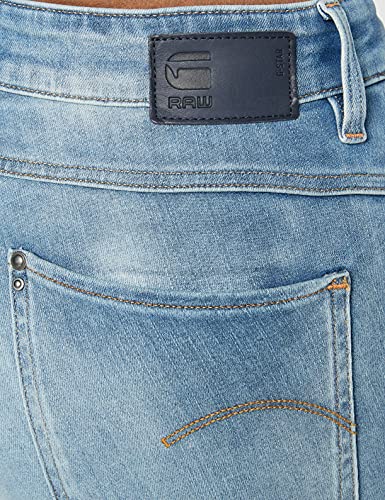 G-STAR RAW Lhana Skinny Jeans, Vintage Beryl Blue C296-c003, 27W / 28L para Hombre