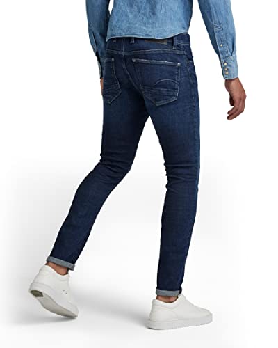 G-STAR RAW Revend FWD Skinny Jeans para Hombre, Azul (Worn in Ultramarine C051-c236), 27W/32L