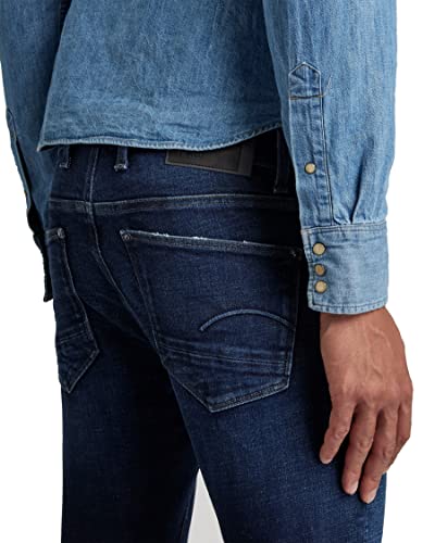 G-STAR RAW Revend FWD Skinny Jeans para Hombre, Azul (Worn in Ultramarine C051-c236), 27W/32L