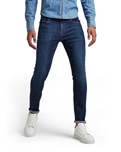 G-STAR RAW Revend FWD Skinny Jeans para Hombre, Azul (Worn in Ultramarine C051-c236), 27W/32L