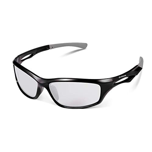 Gafas Ciclismo Fotocromaticas Modelo Ordesa, en la Segunda Foto se Puede apreciar el Tono Real [ 0% - 40% ], Talla M y L