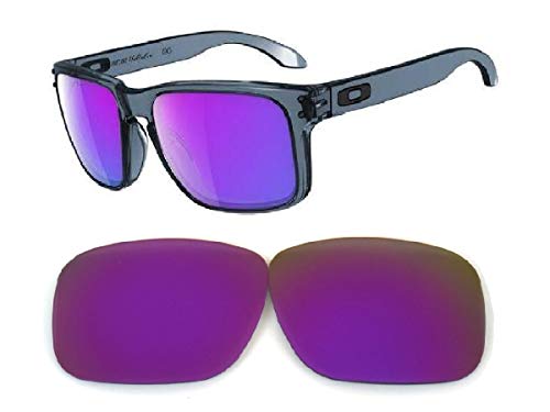 Galaxy lentes de repuesto para Oakley Holbrook Lila Color Polorized,GRATIS S&H - Morado