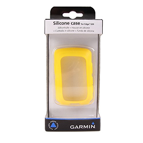 Garmin 010-12193-00 - Funda de Silicona Edge 520, Amarillo