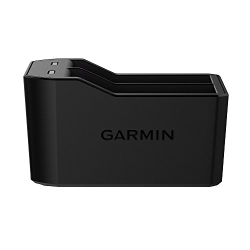 Garmin 010-12521-11 VIRB 360 Cargador de batería Doble, Negro