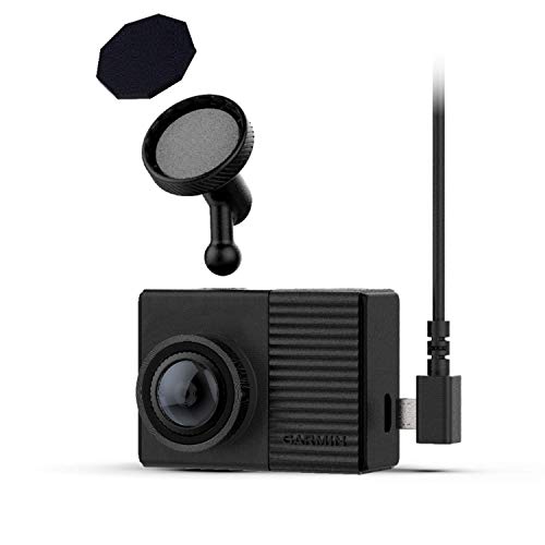 Garmin Dash Cam 66W - Cámara con GPS con pantalla de 2” (Comando de Voz, Campo de Visión de 180 grados y Grabación Video en 1440p HD)