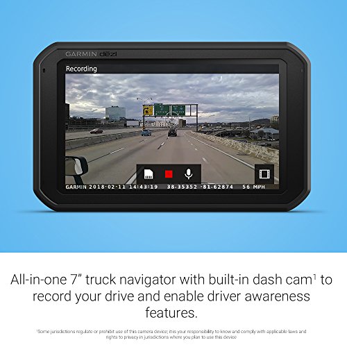 Garmin dēzlCam 785 Full EU LMT-D, navegador GPS de 7 Pulgadas con mapas de por Vida (Europa) y Dash CAM integrada