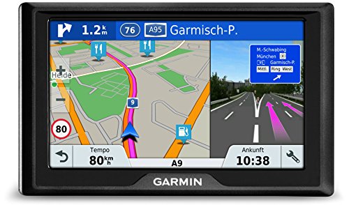 Garmin Drive 51 Central EU LMT-S - Navegador GPS con mapas de por Vida y tráfico vía móvil (Pantalla de 5in, Mapa Europa Completo) (Reacondicionado)