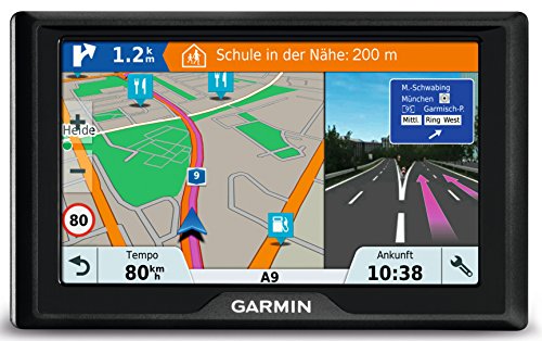 Garmin Drive 51 Central EU LMT-S - Navegador GPS con mapas de por Vida y tráfico vía móvil (Pantalla de 5in, Mapa Europa Completo) (Reacondicionado)