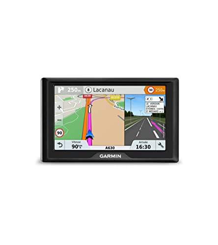 Garmin Drive 51 LMT-S Fijo 5" TFT Pantalla táctil 170.8g Negro navegador - Navegador GPS (Multi, 12,7 cm (5"), 480 x 272 Pixeles, TFT, Horizontal, SSD)