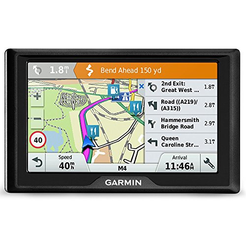 Garmin Drive 51 Western EU LMT-S - Navegador GPS con mapas de por Vida y tráfico vía móvil (Pantalla de 5", Mapa Oeste Europa) (Reacondicionado Certificado)