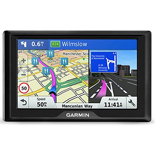 Garmin Drive 51 Western EU LMT-S - Navegador GPS con mapas de por Vida y tráfico vía móvil (Pantalla de 5", Mapa Oeste Europa) (Reacondicionado Certificado)