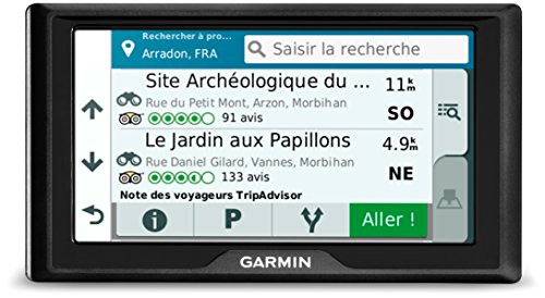Garmin Drive 61 Full EU LMT-S - Navegador GPS con mapas de por vida y tráfico vía móvil (pantalla de 6", mapa Europa completo)