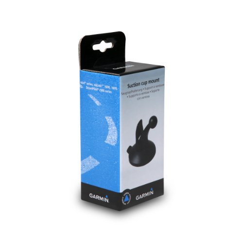 Garmin Suction Cup - Soporte para GPS Aera, Nüvi, StreetPilot, Zumo, Negro