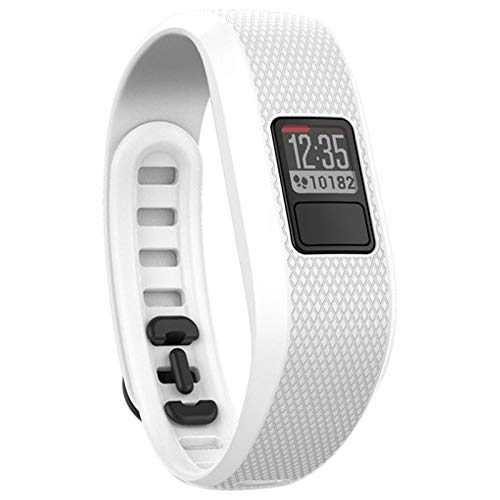 Garmin Vívofit 3 Pulsera de Actividad, Unisex Adulto, Blanco, Talla Única