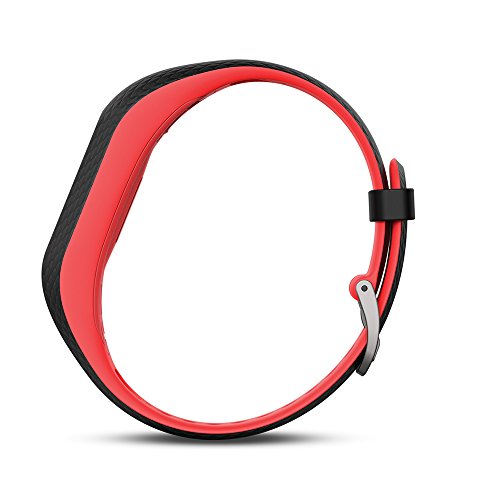 Garmin Vivosport Pulsera de Deporte con GPS y Monitor de Ritmo Cardiaco, Unisex, Negro (Fucsia), S/M