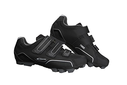 Ges Urko Zapatilla de Ciclismo de MTB, Hombre, Negro, 38