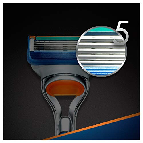 Gillette Fusion 5 Maquinilla de Afeitar Hombre + 11 Cuchillas de Recambio, Regalos Originales para Hombre