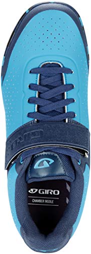 Giro Chamber II, Zapatos de Bicicleta de montaña Mujer, Multicolor (Blue Jewel/Midnight 17), 46 EU