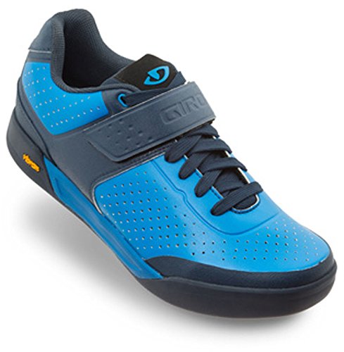 Giro Chamber II, Zapatos de Bicicleta de montaña Mujer, Multicolor (Blue Jewel/Midnight 17), 46 EU