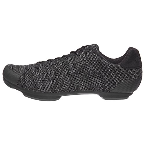 Giro Republic R Knit Road, Zapatos de Ciclismo de Carretera Hombre, Multicolor (Black/Charcoal Heather 000), 48 EU