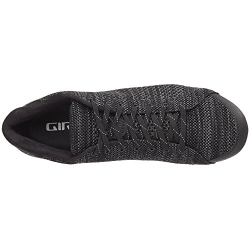 Giro Republic R Knit Road, Zapatos de Ciclismo de Carretera Hombre, Multicolor (Black/Charcoal Heather 000), 48 EU