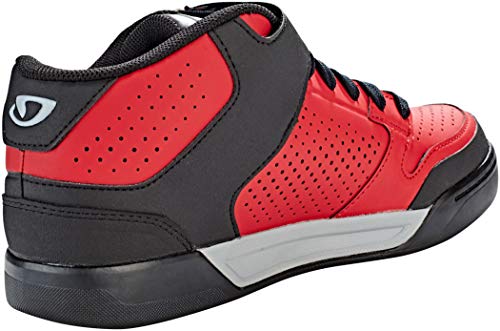 Giro Riddance Mid, Zapatos de Bicicleta de montaña Mujer, Multicolor Dark Red Black 15, 48 EU