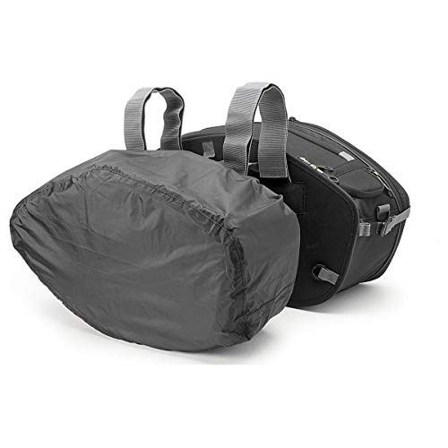 Givi EA101B Easy Bag Alforja para Motos Deportivas, Volumen 19-25 litros, Carga Máxima 5 Kg por Bolso