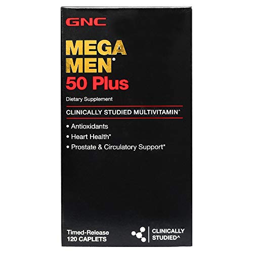 GNC Mega Hombres 50 Plus, 120 unidades