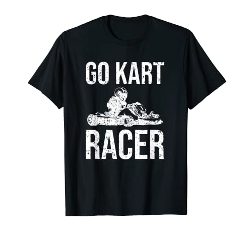Go-Kart Racer Camisa Kart Racing Go-Cart Karting Hombres Niños Camiseta