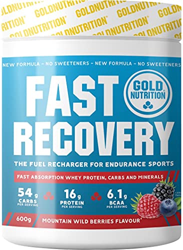 Gold Nutrition Fast Recovery 600 gr Sabor Frutos Rojos