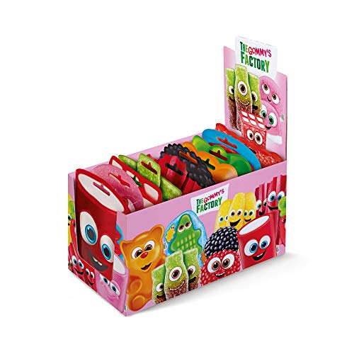 Gommy's Factory Golosina Happy Box - 10ud de 90g. (Total 900g)