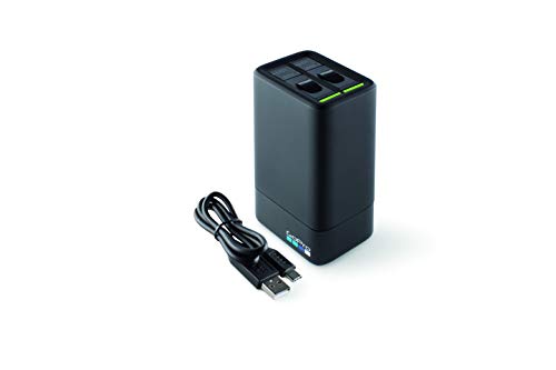 GoPro ASDBC-001-EU - Cargador Dual y batería para Fusion, Color Negro