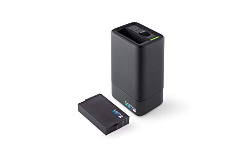 GoPro ASDBC-001-EU - Cargador Dual y batería para Fusion, Color Negro