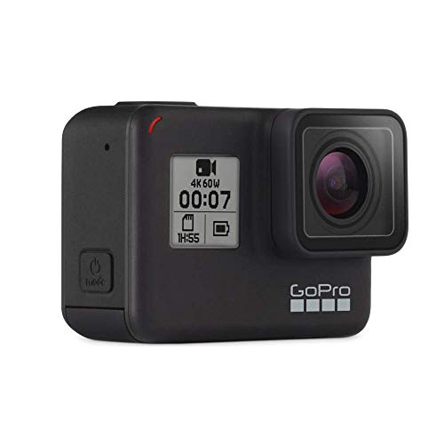 Gopro  Hero7  Black  -  Cámara  De  Acción  (Sumergible Hasta 10M, Pantalla  Táctil,  Vídeo  4K  Hd,  Fotos  De  12  Mp,  Transmisión  En  Directo  Y  Estabilizador), Color Negro