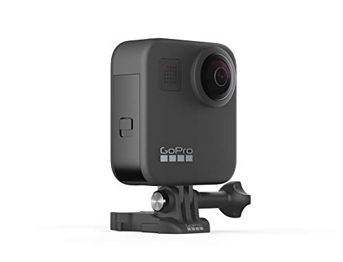 GoPro Max, Cámara de Acción Digital a Prueba de Agua 360 con Estabilización Irrompible, Pantalla Táctil y Control de Voz, Bluetooth USB Wireless, GoPro Quik, Black